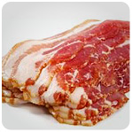 Bacon smoked/boiled